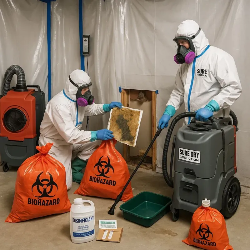 Contaminated Water Handling Protocols process in Turtle Lake, WI